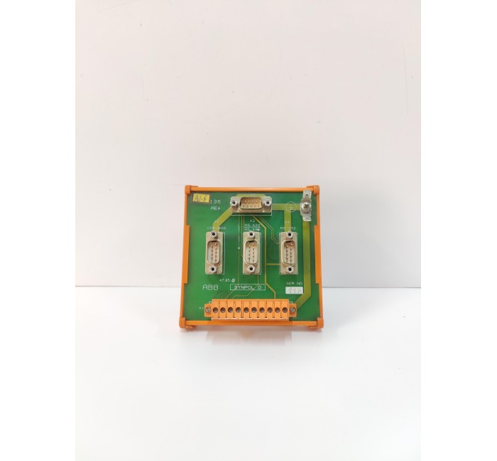 ABB SYNPOL D CMA132 Generator Relay Card 3DDE 300 412 Kontek Marine