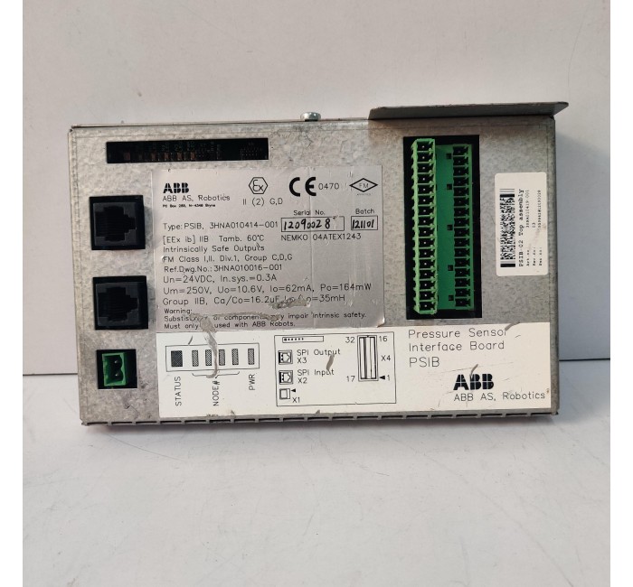 ABB PSIB-02 Pressure Sensor Interface Board 3HNA010414-001 Kontek Marine