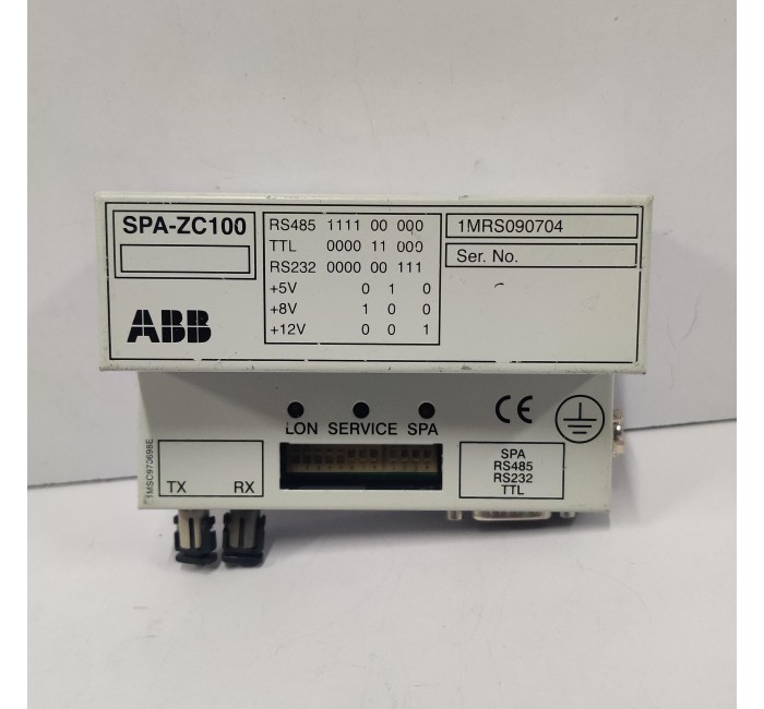 ABB SPA-ZC100 PROFIBUS Ethernet Adapter 1MRS090704 Kontek Marine