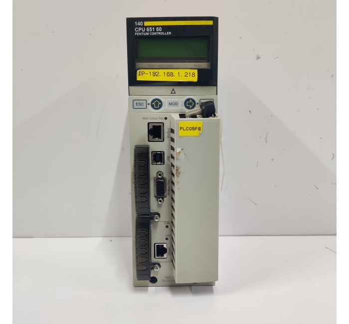 Schneider Electric Modicon Quantum 140CPU65160 Unity 2M Processor kontek-marine