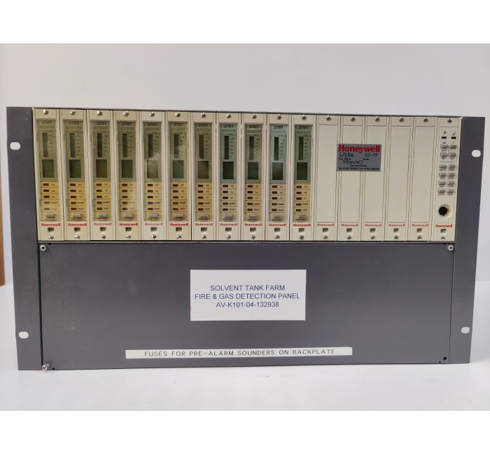 Honeywell Analytics AV-K101-04-132938 Solvent Tank Farm Fire & Gas Detection Panel kontek-marine