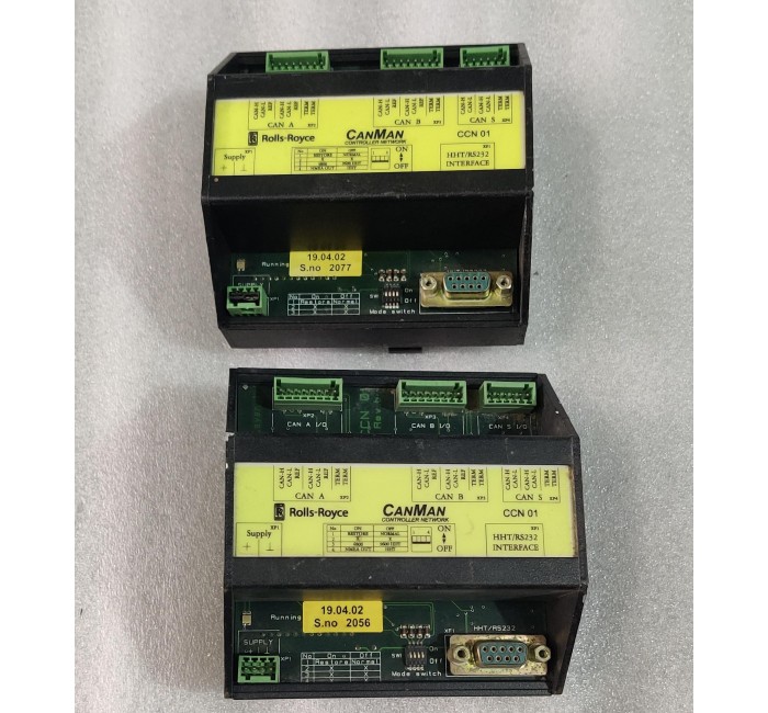 Rolls-Royce CANMAN Controller Network — Rev. B kontek-marine