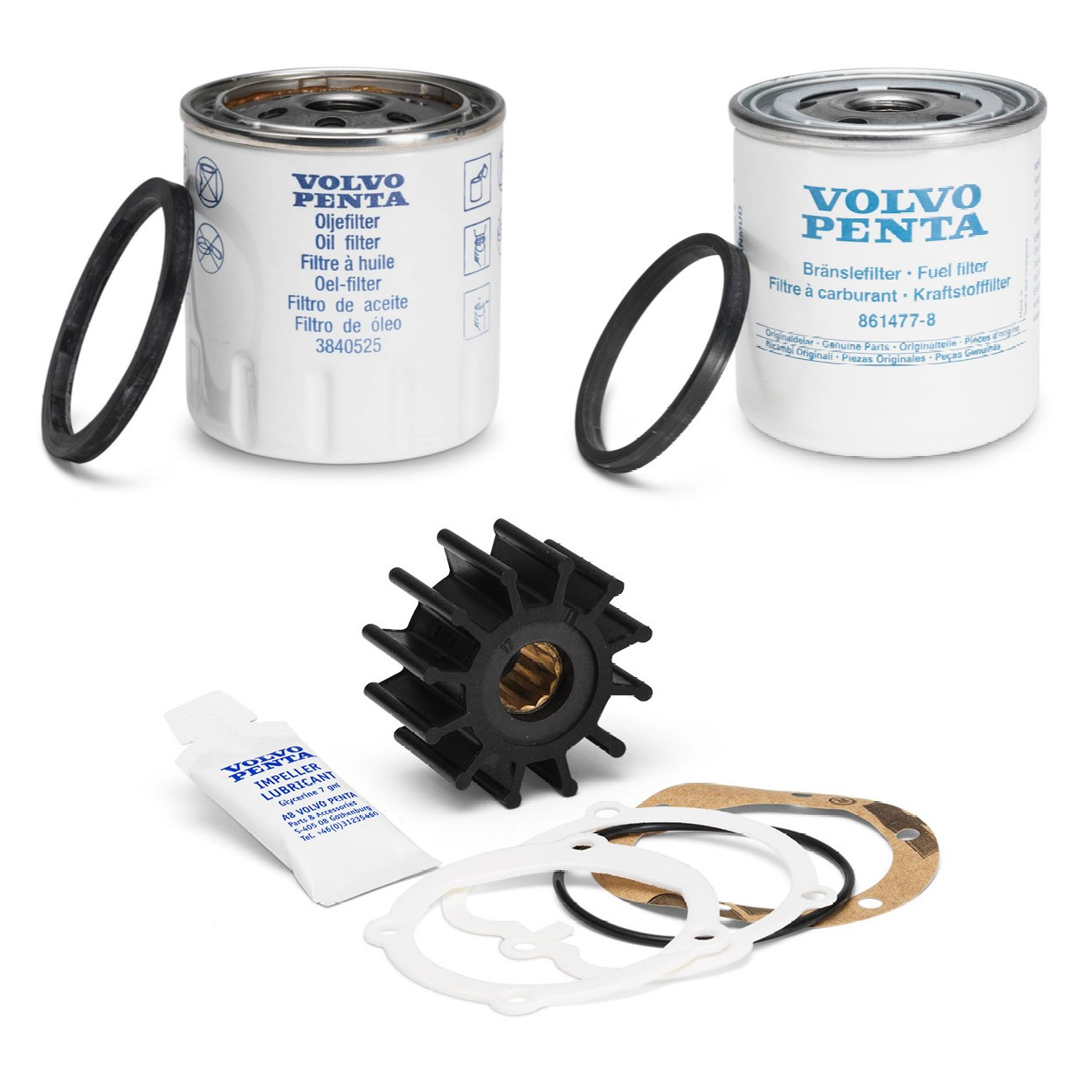 Volvo Penta Service Kit 21189426 for D2-50, D2-55, D2-60, D2-75 Series  Kontek Marine