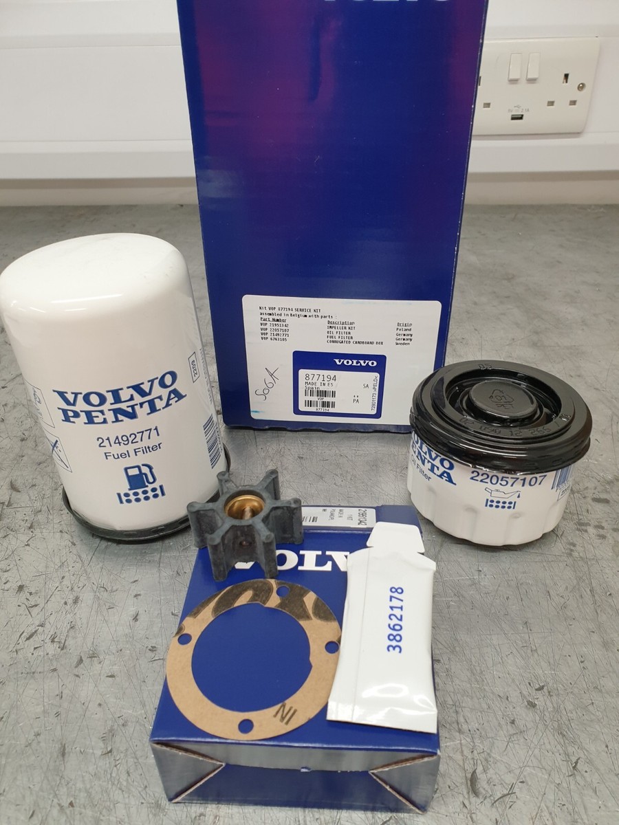 Volvo Penta Service Kit 877194 for 2001, 2002, 2003 Series  Kontek Marine